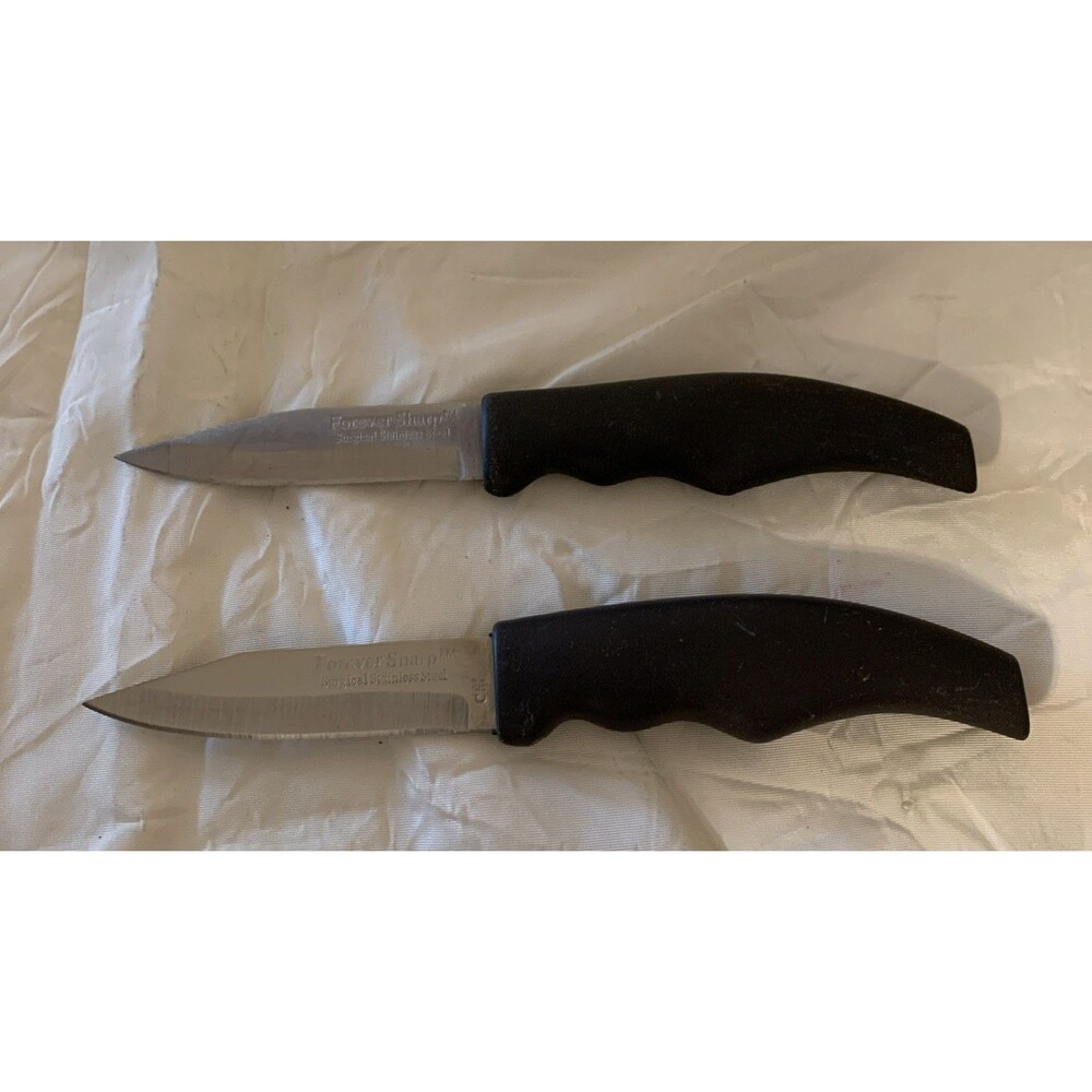 Forever Sharp Surgical Stainless Steel Paring Knife Knives Set Of 2